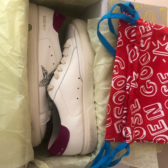 GOLDEN GOOSE May Glitter Star Sneakers BRAND NEW - Picture 6 of 14
